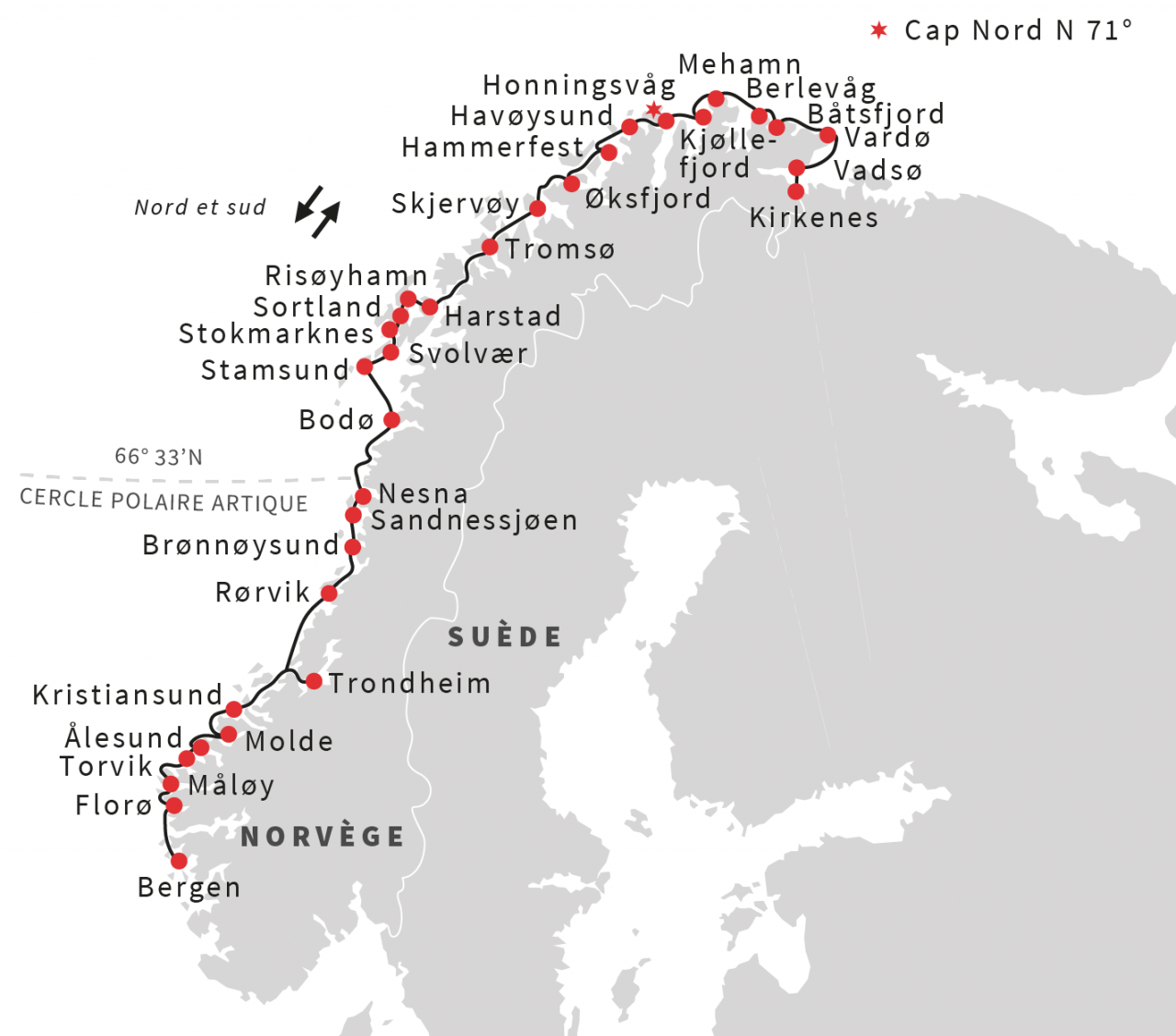 Découvrir la Norvège en croisière avec lExpress Côtier Hurtigruten