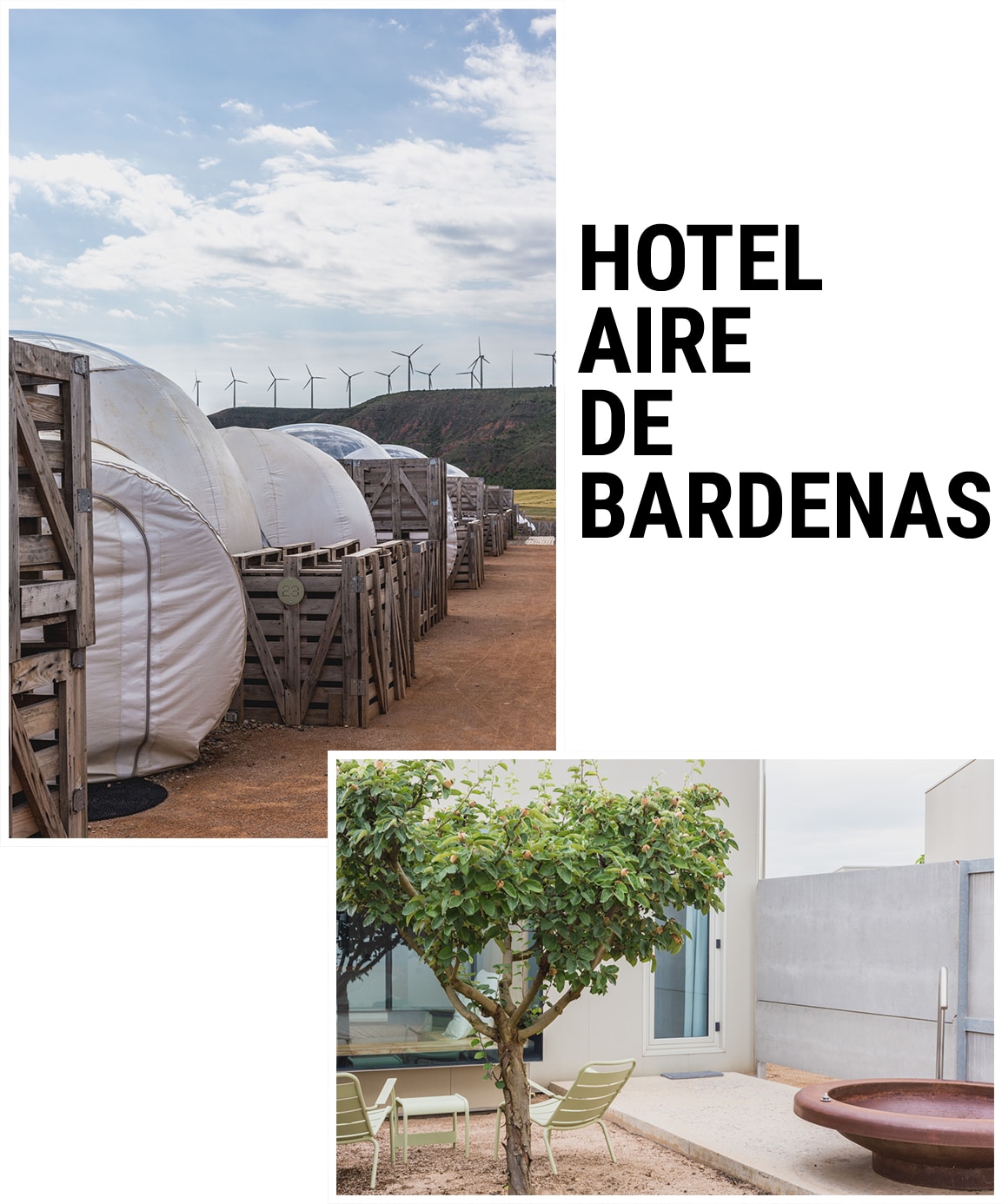 weekend desert des bardenas reales espagne hotel aire de bardenas
