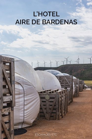 weekend desert des bardenas reales espagne hotel aire de bardenas