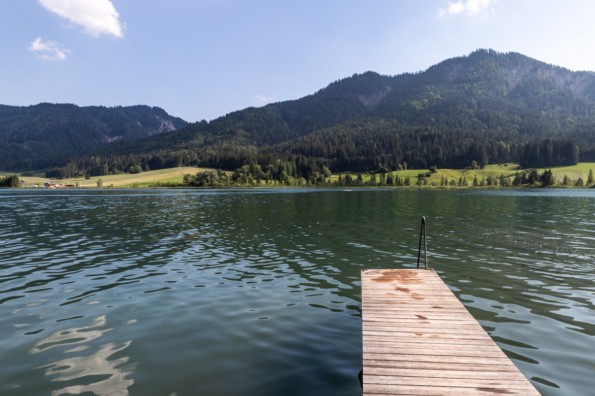road trip alpes bavaroises autrichiennes lac Weissensee