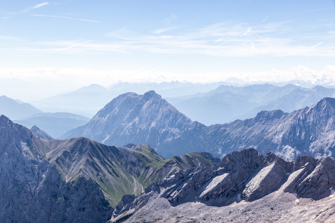 road trip alpes bavaroises autrichiennes Zugspitze